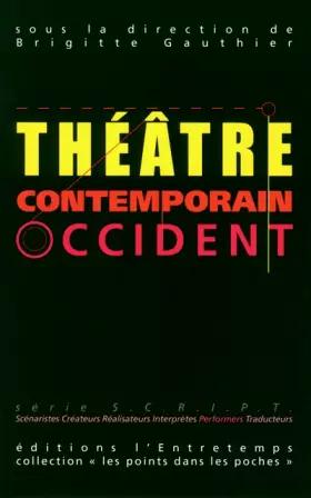 Couverture du produit · Théâtre contemporain : Volume 2, Occident