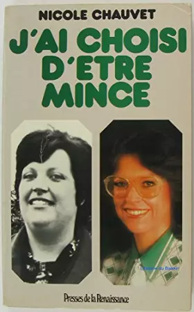 Couverture du produit · J'ai choisi d'être mince