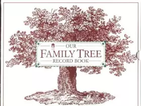 Couverture du produit · Our Family Tree Record Book