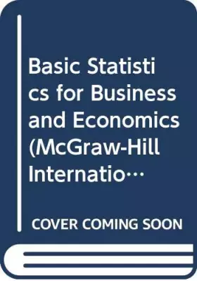 Couverture du produit · Basic Statistics for Business and Economics