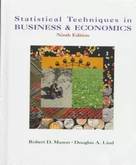 Couverture du produit · Statistical Techniques in Business and Economics