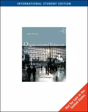 Couverture du produit · Organizational Behavior: Core Concepts