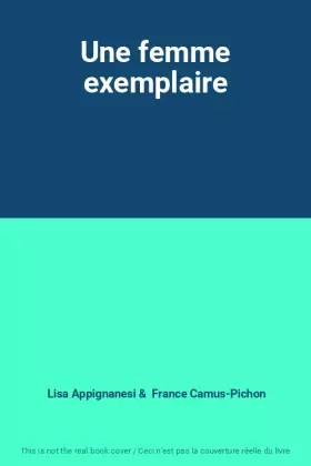 Couverture du produit · Une femme exemplaire