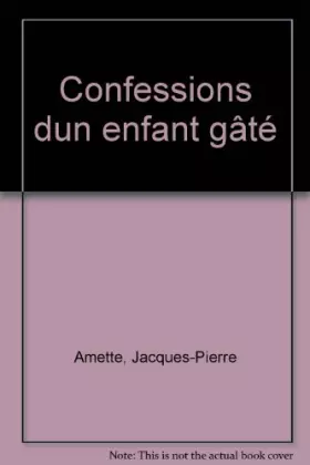 Couverture du produit · Confessions d'un enfant gate