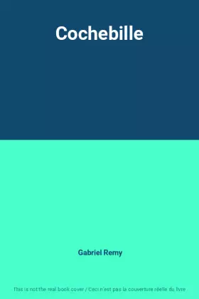 Couverture du produit · Cochebille