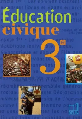 Couverture du produit · Éducation civique, 3e