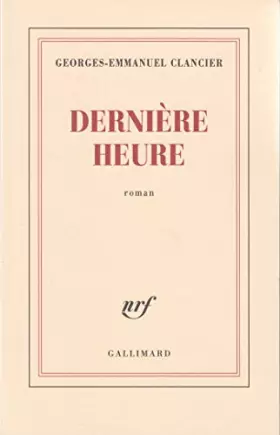 Couverture du produit · Dernière heure