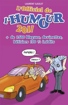 Couverture du produit · L'officiel de l'humour 2011