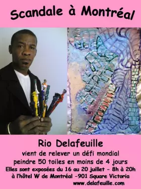 Couverture du produit · Scandale de couleurs – Rio Delafeuille - Montréal 2006