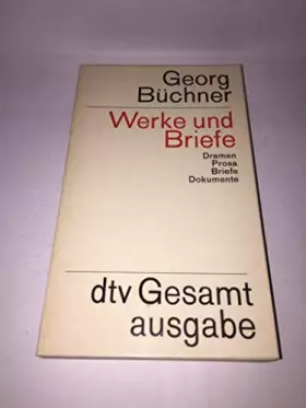 Couverture du produit · Georg Buchner Werke Und Briefe Dramen Prosa Briefe Dokumente