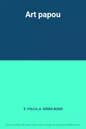 Couverture du produit · Art papou