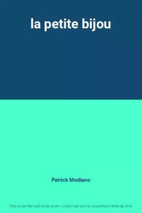 Couverture du produit · la petite bijou