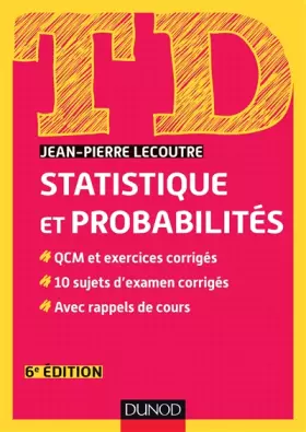 Couverture du produit · TD Statistique et probabilités - 6e édition
