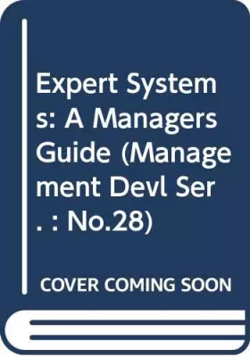Couverture du produit · Expert Systems: A Managers Guide