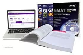 Couverture du produit · Kaplan GMAT Complete 2016: The Ultimate in Comprehensive Self-Study for GMAT: Book + Online + DVD + Mobile-