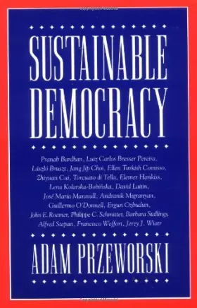 Couverture du produit · Sustainable Democracy