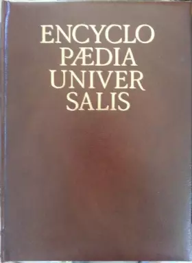 Couverture du produit · Encyclopaedia universalis
