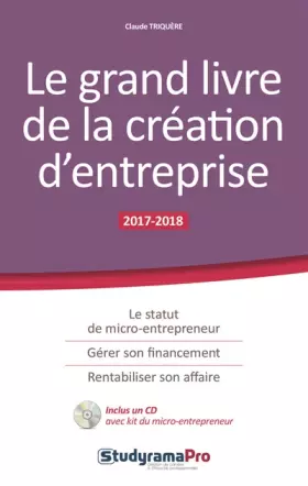 Couverture du produit · Le grand livre de la création d'entreprise
