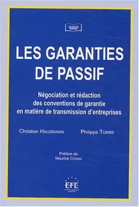 Couverture du produit · Les Garanties du passif
