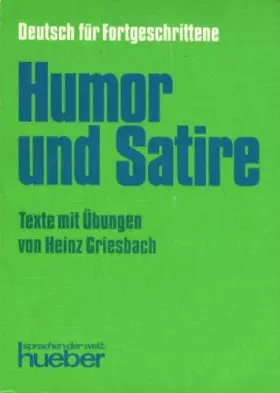 Couverture du produit · Deutsch Fur Fortgeschrittene: Humor Und Satire - Texte Mit Ubungen