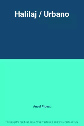 Couverture du produit · Halilaj / Urbano