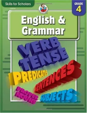 Couverture du produit · English & Grammar, Grade 4