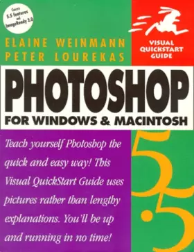 Couverture du produit · Photoshop 5.5 for Windows and Macintosh: Visual Quickstart Guide