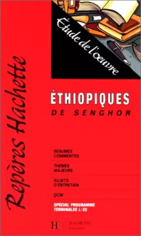 Couverture du produit · Ethiopiques, de Léopold Sedar Senghor