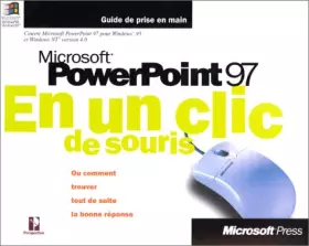 Couverture du produit · PowerPoint 97 en un clic de souris