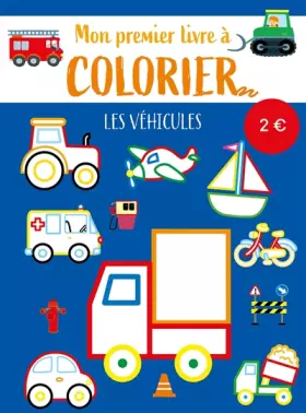 Couverture du produit · Mon premier livre à colorier - Les véhicules