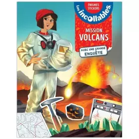 Couverture du produit · Les Incollables - Mission Volcans - Mes énigmes stickers
