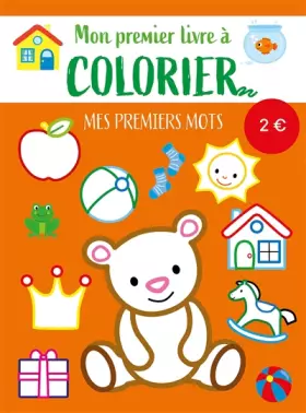Couverture du produit · Mon premier livre à colorier - Mes premiers mots