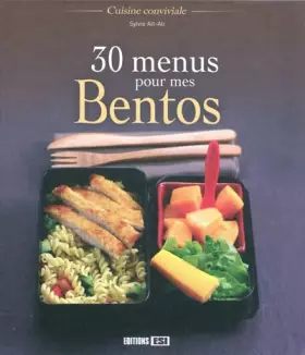 Couverture du produit · 30 menus pour mes Bentos
