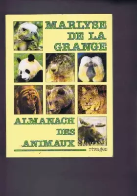 Couverture du produit · Almanach des animaux