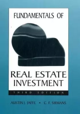 Couverture du produit · Fundamentals of Real Estate Investments
