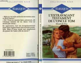Couverture du produit · L'Extravagant testament de l'oncle Tom (Collection Azur)