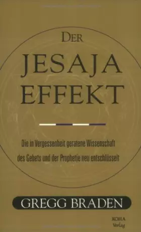 Couverture du produit · Der Jesaja Effekt.