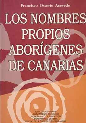 Couverture du produit · Nombres propios aborigenes canarios