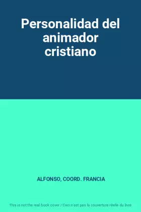 Couverture du produit · Personalidad del animador cristiano