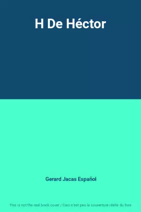 Couverture du produit · H De Héctor