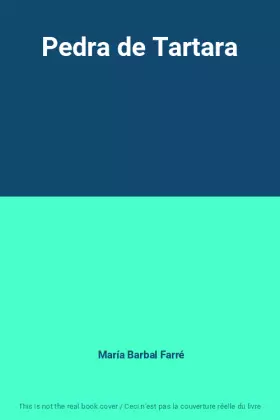 Couverture du produit · Pedra de Tartara
