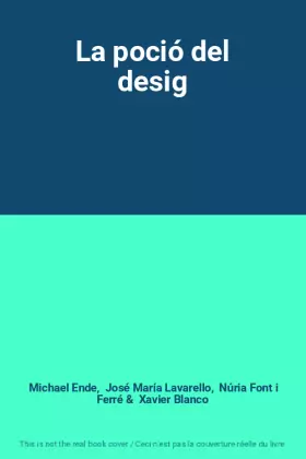 Couverture du produit · La poció del desig