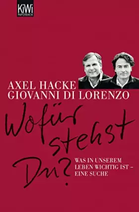 Couverture du produit · Wofür stehst du?: Was in unserem Leben wichitg ist - eine Suche