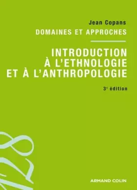 Couverture du produit · Introduction à l'ethnologie et à l'anthropologie: Domaines et approches