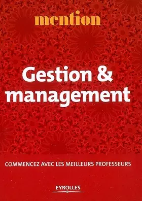 Couverture du produit · Gestion & Management : Commencez avec les meilleurs professeurs