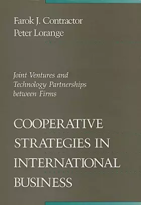 Couverture du produit · Cooperative Strategies in International Business