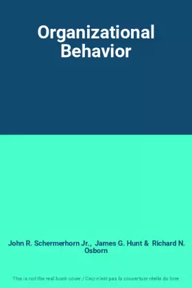Couverture du produit · Organizational Behavior