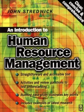 Couverture du produit · An Introduction to Human Resource Management
