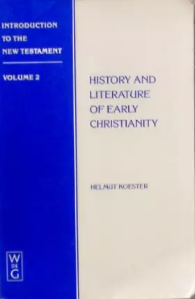 Couverture du produit · Introduction to the New Testament: History and Literature of Early Christianity