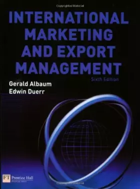 Couverture du produit · International Marketing and Export Management (Financial Times (Prentice Hall))